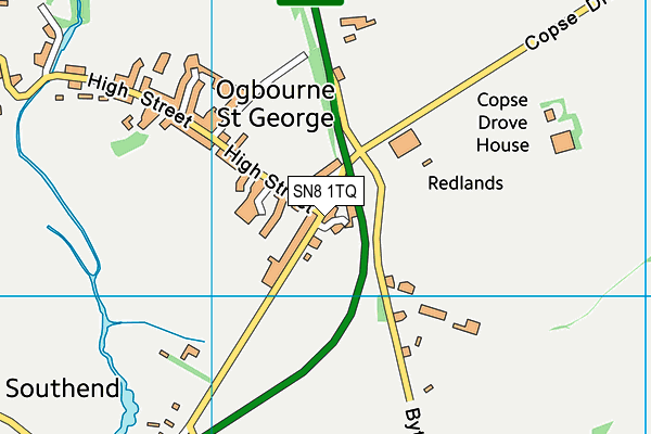 SN8 1TQ map - OS VectorMap District (Ordnance Survey)