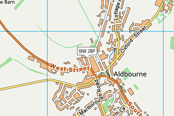 St Michael's CofE Aided Primary map (SN8 2BP) - OS VectorMap District (Ordnance Survey)