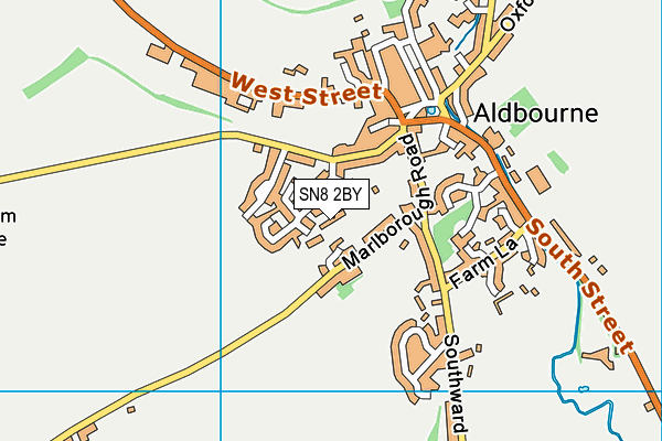 SN8 2BY map - OS VectorMap District (Ordnance Survey)