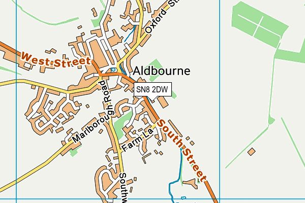 Map of ALDBOURNE NURSING HOME LIMITED at district scale