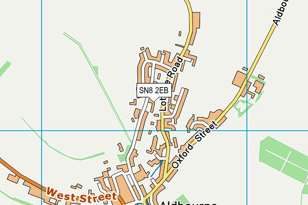 SN8 2EB map - OS VectorMap District (Ordnance Survey)