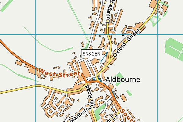 SN8 2EN map - OS VectorMap District (Ordnance Survey)