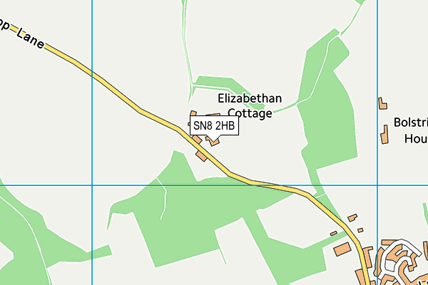 SN8 2HB map - OS VectorMap District (Ordnance Survey)