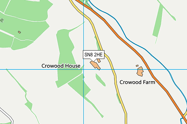 SN8 2HE map - OS VectorMap District (Ordnance Survey)