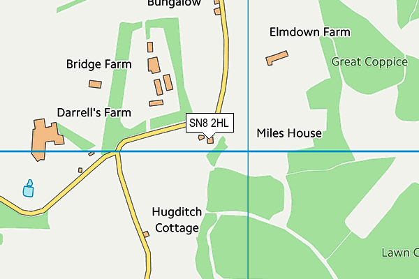 SN8 2HL map - OS VectorMap District (Ordnance Survey)