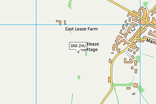 SN8 2HU map - OS VectorMap District (Ordnance Survey)