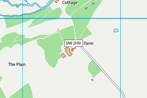 SN8 2HW map - OS VectorMap District (Ordnance Survey)