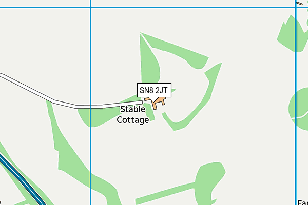 SN8 2JT map - OS VectorMap District (Ordnance Survey)