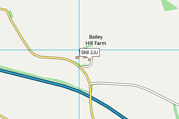 SN8 2JU map - OS VectorMap District (Ordnance Survey)