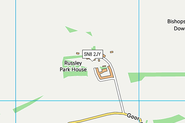 SN8 2JY map - OS VectorMap District (Ordnance Survey)