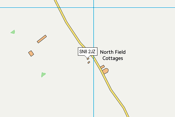 SN8 2JZ map - OS VectorMap District (Ordnance Survey)