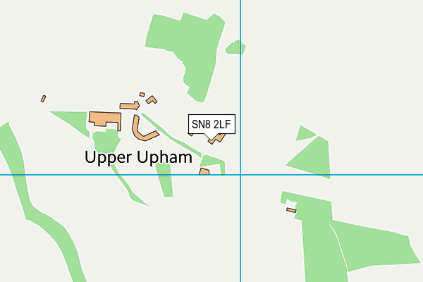 SN8 2LF map - OS VectorMap District (Ordnance Survey)