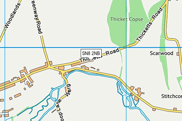 SN8 2NB map - OS VectorMap District (Ordnance Survey)