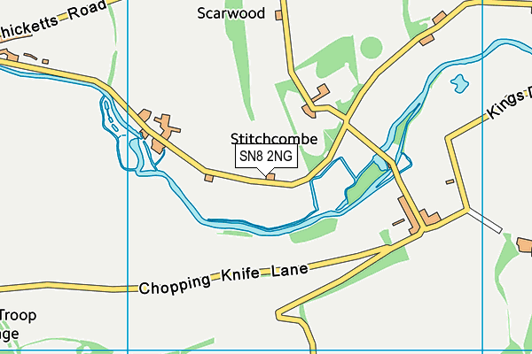 SN8 2NG map - OS VectorMap District (Ordnance Survey)