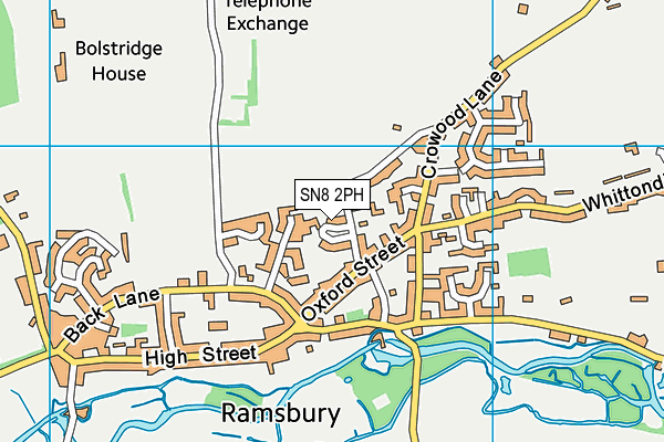 SN8 2PH map - OS VectorMap District (Ordnance Survey)