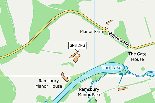 SN8 2RG map - OS VectorMap District (Ordnance Survey)