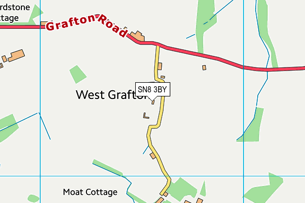 SN8 3BY map - OS VectorMap District (Ordnance Survey)