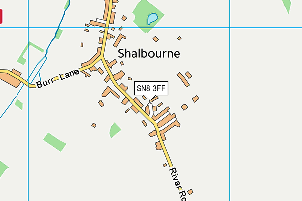 SN8 3FF map - OS VectorMap District (Ordnance Survey)