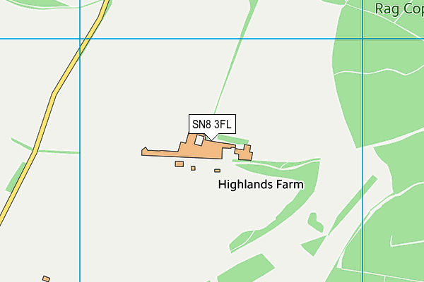 SN8 3FL map - OS VectorMap District (Ordnance Survey)