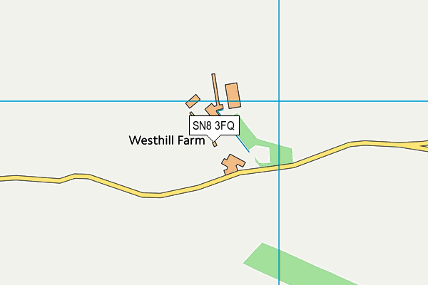 SN8 3FQ map - OS VectorMap District (Ordnance Survey)