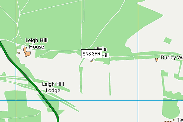 SN8 3FR map - OS VectorMap District (Ordnance Survey)