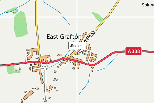 SN8 3FT map - OS VectorMap District (Ordnance Survey)