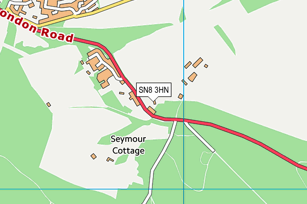 SN8 3HN map - OS VectorMap District (Ordnance Survey)