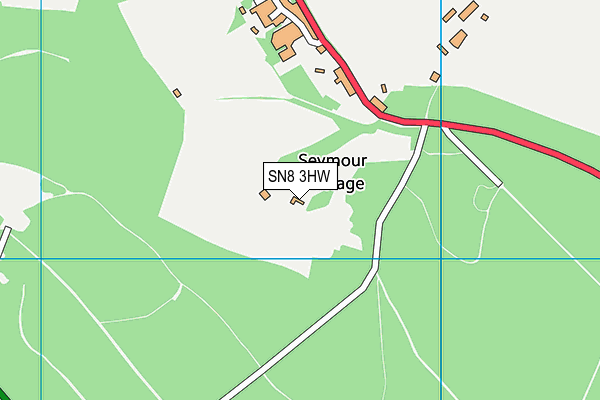 SN8 3HW map - OS VectorMap District (Ordnance Survey)