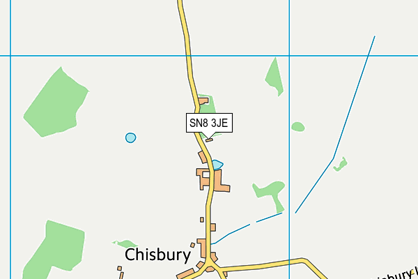 SN8 3JE map - OS VectorMap District (Ordnance Survey)