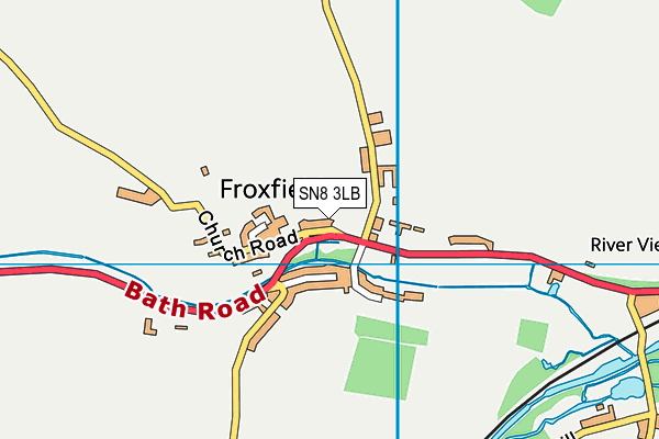 SN8 3LB map - OS VectorMap District (Ordnance Survey)