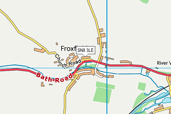 SN8 3LE map - OS VectorMap District (Ordnance Survey)