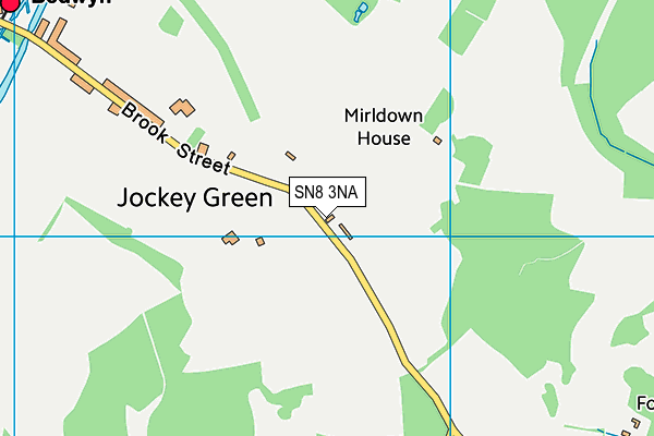 SN8 3NA map - OS VectorMap District (Ordnance Survey)