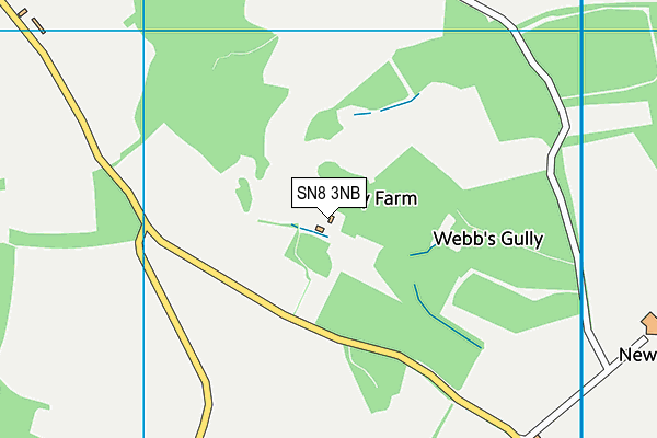 SN8 3NB map - OS VectorMap District (Ordnance Survey)