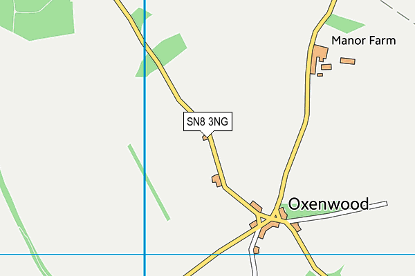 SN8 3NG map - OS VectorMap District (Ordnance Survey)