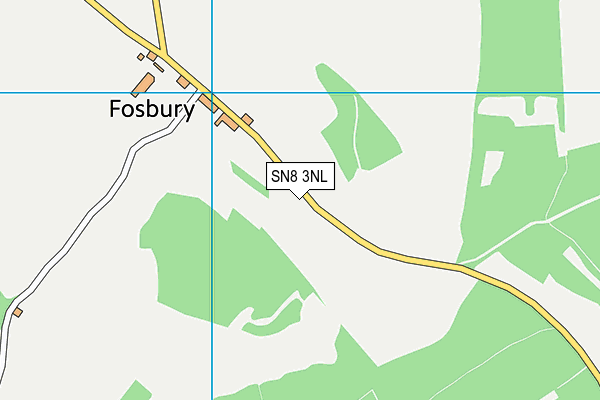 SN8 3NL map - OS VectorMap District (Ordnance Survey)