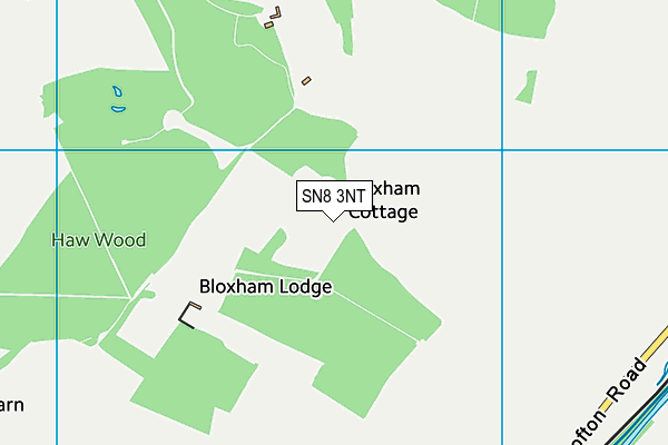 SN8 3NT map - OS VectorMap District (Ordnance Survey)