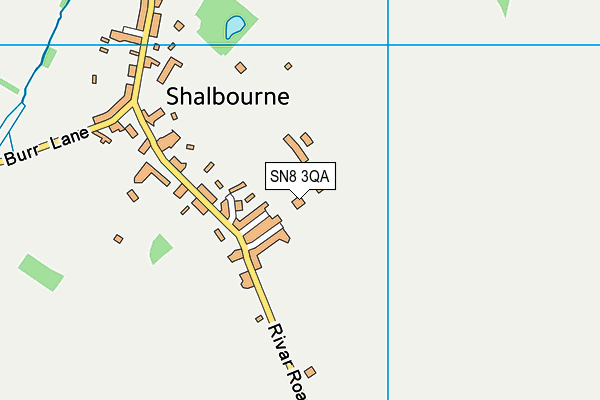 SN8 3QA map - OS VectorMap District (Ordnance Survey)