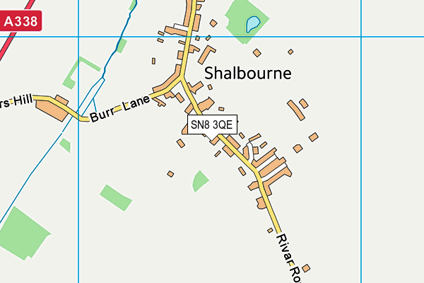 SN8 3QE map - OS VectorMap District (Ordnance Survey)