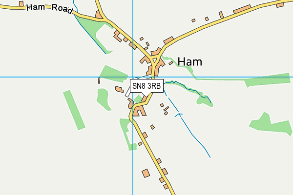 SN8 3RB map - OS VectorMap District (Ordnance Survey)