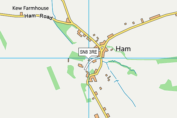 SN8 3RE map - OS VectorMap District (Ordnance Survey)