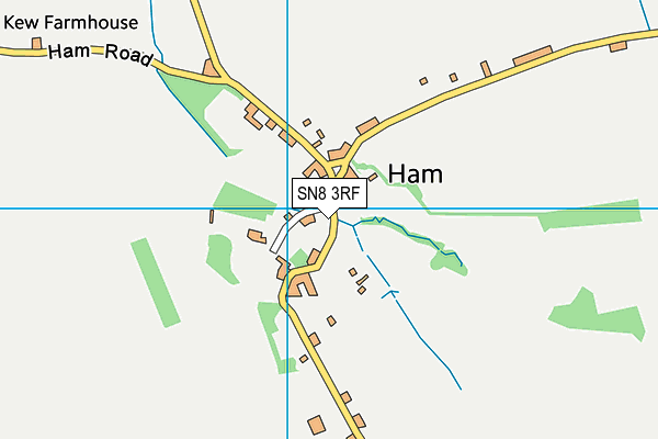 SN8 3RF map - OS VectorMap District (Ordnance Survey)