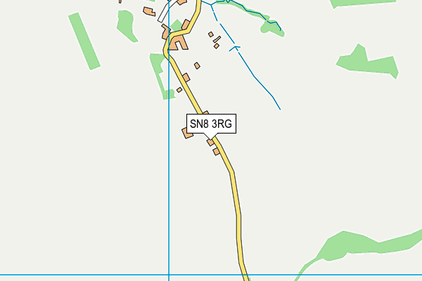 SN8 3RG map - OS VectorMap District (Ordnance Survey)