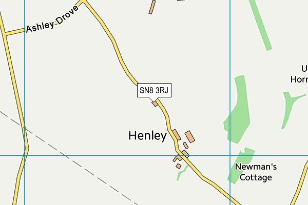 SN8 3RJ map - OS VectorMap District (Ordnance Survey)