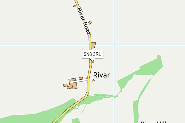 SN8 3RL map - OS VectorMap District (Ordnance Survey)