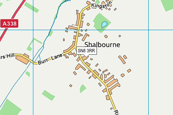 SN8 3RR map - OS VectorMap District (Ordnance Survey)