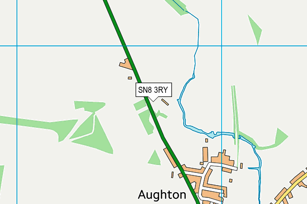 SN8 3RY map - OS VectorMap District (Ordnance Survey)