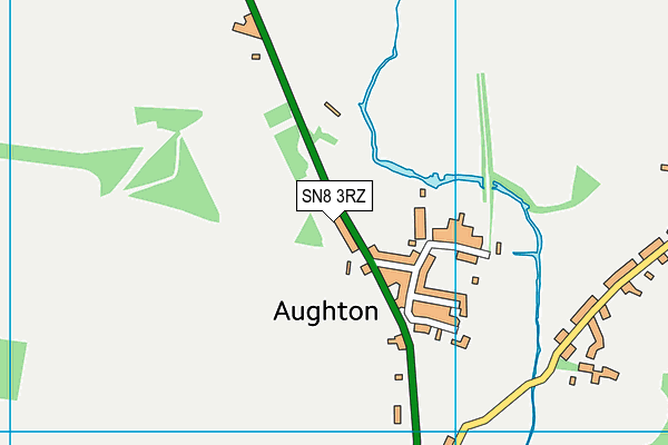 SN8 3RZ map - OS VectorMap District (Ordnance Survey)
