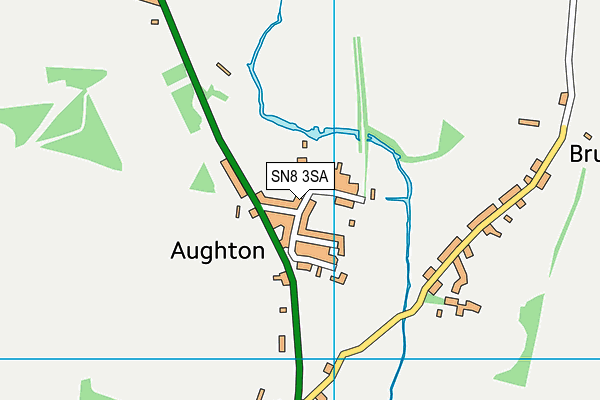 SN8 3SA map - OS VectorMap District (Ordnance Survey)