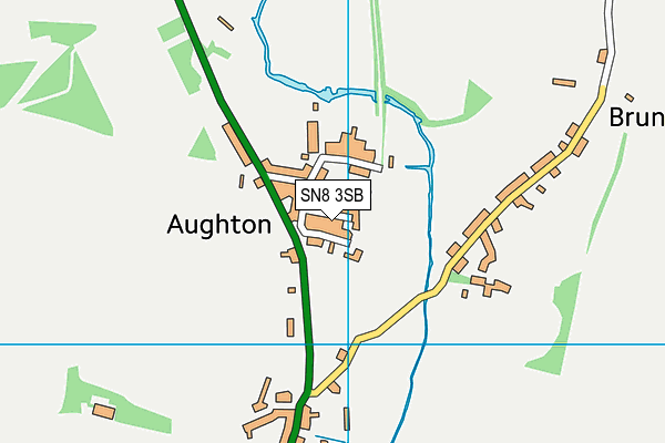 SN8 3SB map - OS VectorMap District (Ordnance Survey)