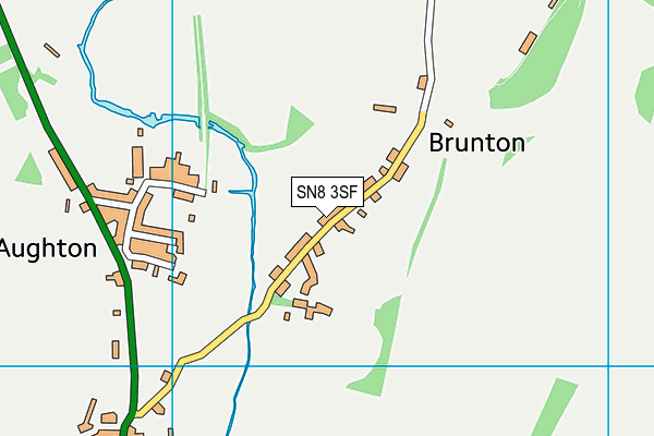 SN8 3SF map - OS VectorMap District (Ordnance Survey)